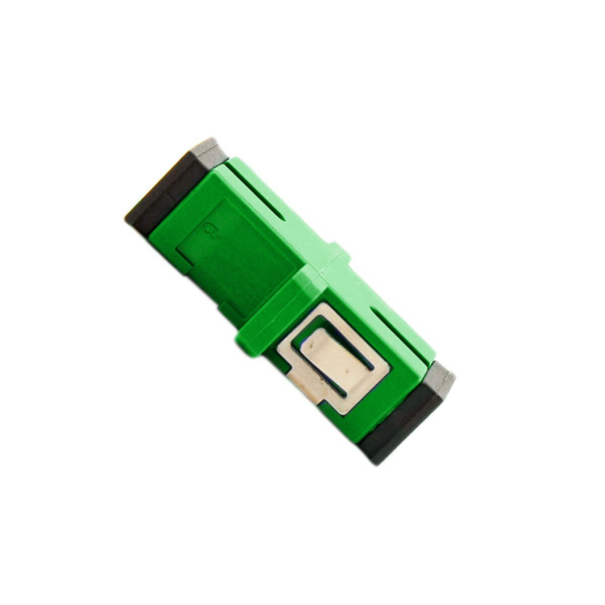 SC/APC Single-mode Simplex Adapter (Green)